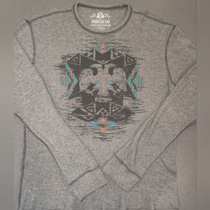 American Rag Tribal Print long sleeve